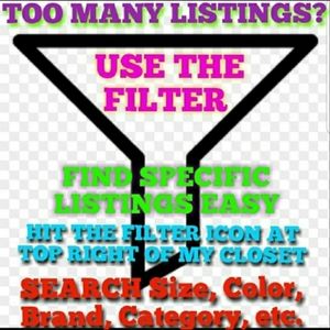 How to filter and find what ur looking for